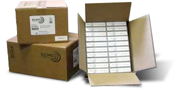 ECHO tape is packaged the same as from the OEMs